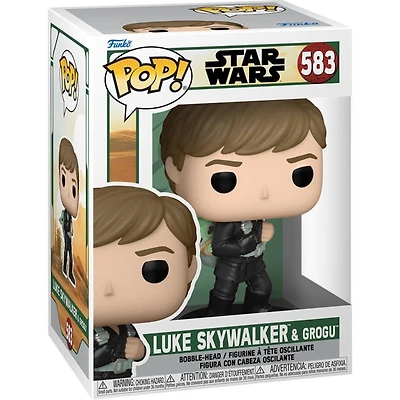 Funko POP Luke Skywalker & Grogu "The Book of Boba Fett" Star Wars [583]