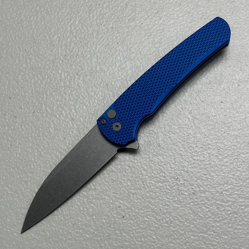 Pro-Tech Malibu Flipper Knife Wharncliffe (3.30" Stonewash MagnaCut) 5305
