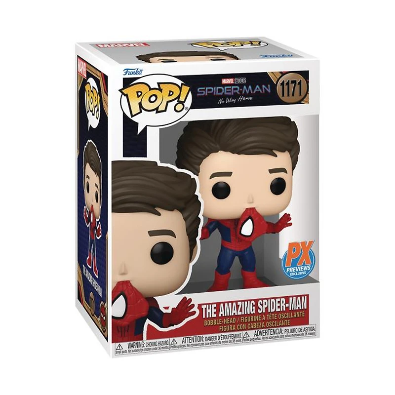Funko POP - Spider-Man Unmasked "Spider-Man: No Way Home" PX [1171]