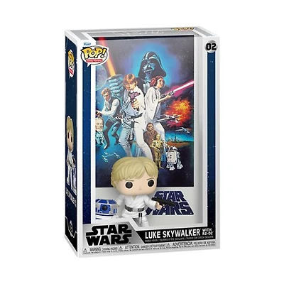 Funko POP Movie Poster - Luke Skywalker with R2-D2 "Star Wars A New Hope" [02]
