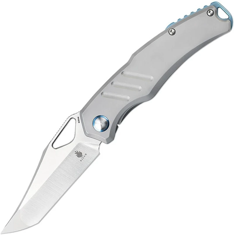Torngat (Titanium) Frame Lock Pocket Knife [3.35" Satin S35VN] Kizer Cutlery Ki3625A1