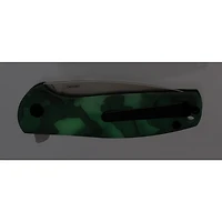 Gemini (Raffir) Pocket Knife [3.12" Stonewash S35VN] Kizer Cutlery Ki3471A2