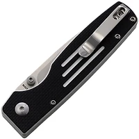 Original (Black & White) G-10 Button Lock Pocket Knife [2.98" Satin 154CM] Kizer Cutlery V3605C2
