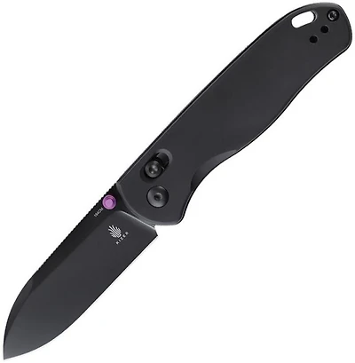 Drop Bear (Aluminum Black) Clutch Lock Pocket Knife [2.97" Black 154CM] Kizer Cutlery V3619C2
