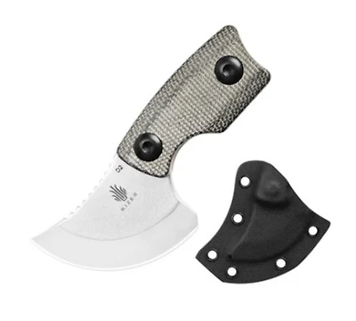 Rocker (Micarta) Fixed Blade [1.38" Satin D2] Kizer Cutlery 1051A1