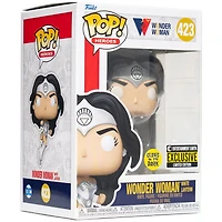 Funko Pop Wonder Woman White Lantern GITD "80th Anniversaryl" EE Exclusive [423]