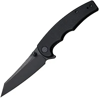 CIVIVI P87 Folder Flipper Knife Black G-10 (2.90" Black Stonewash Nitro-V) C21043-1