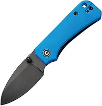 CIVIVI Baby Banter Thumb Stud Knife Blue G-10 (2.34" Black Stonewash Nitro-V) C19068S-3