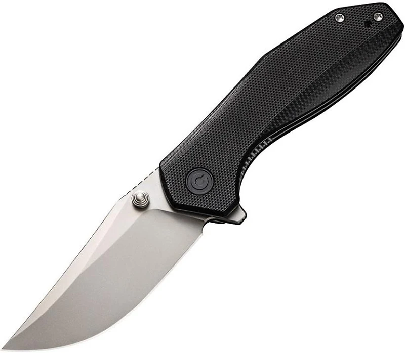 CIVIVI ODD 22 Flipper Knife Black G-10 (3" Bead Blast 14C28N) C21032-1