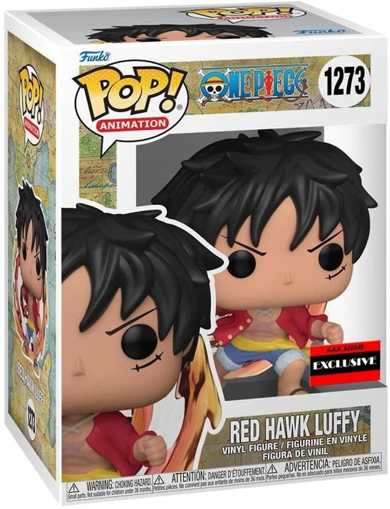 Funko Pop Luffy (Red Hawk) "One Piece" AAA Exclusive [1273]