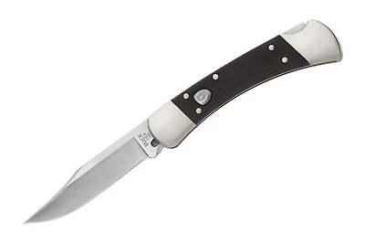 Buck 110 Automatic Elite Lockback Knife Black G-10 (3.75" Satin S30V) 0110BKSA