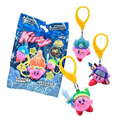 Blind Bag - Kirby (Glow In The Dark) Backpack Hangers Mystery Pack [1 Random Bag]