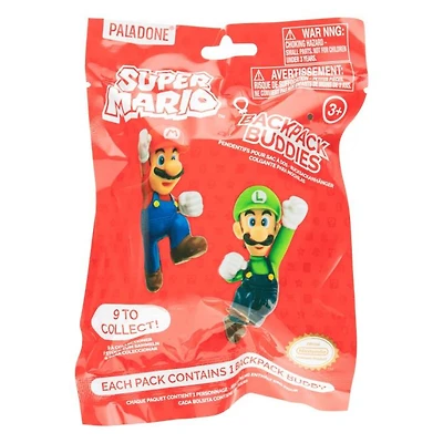 Blind Bag - Super Mario Backpack Figure Hangers Mystery Pack [1 Random Bag]