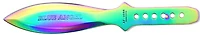 Blue Angel (Rainbow) Throwing Knife 9" (3pc Set)