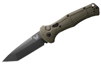 Benchmade AUTO Claymore OD Green [Tanto] Grivory Pocket Knife (3.60" Black D2) 9071BK-1