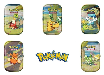 Pokemon TCG: Pokemon Paldea Friends Mini Tin (1 Random Tin Box)