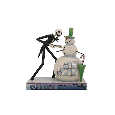 Disney - Jack with Snowman "The Nightmare Before Christmas" (Jim Shore)