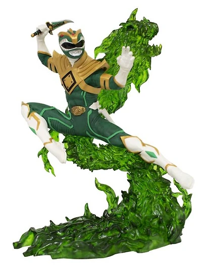 FIGURE - GREEN RANGER "POWER RANGERS" (GALLERY) PVC