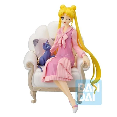 Figure Bandai - Usagi & Luna -Antique Style "Sailor Moon Cosmos The Movie" Bandai Spirits Ichibansho