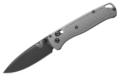 Benchmade Bugout Gray Grivory AXIS Pocket Knife (3.24" Black S30V) 535BK-08