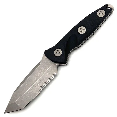 Microtech Socom Alpha Mini [Serrated] Tanto Fixed Blade G-10 (3.71" Apocalyptic) 114M-11AP
