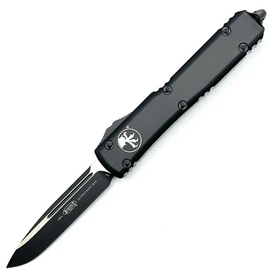 Microtech Ultratech Black Tactical OTF Knife (3.46" Black) 121-1T