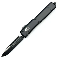 Microtech Ultratech Black Tactical OTF Knife (3.46" Black) 121-1T