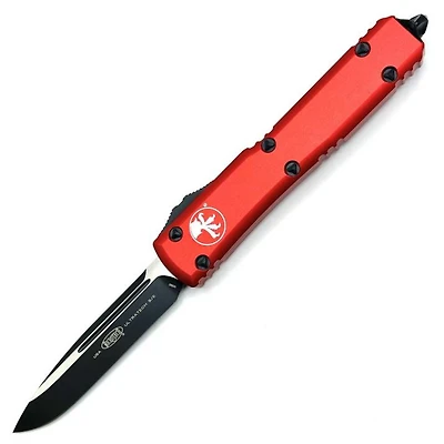 Microtech Ultratech Red OTF Knife (3.46" Black) 121-1RD