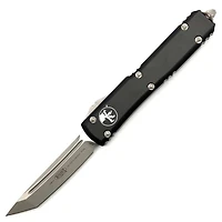 Microtech Ultratech Black Tanto OTF Knife (3.46" Apocalyptic) 123-10AP