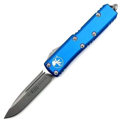 Microtech UTX-85 Blue OTF Knife (3.00" Apoclyptic) 231-10APBL
