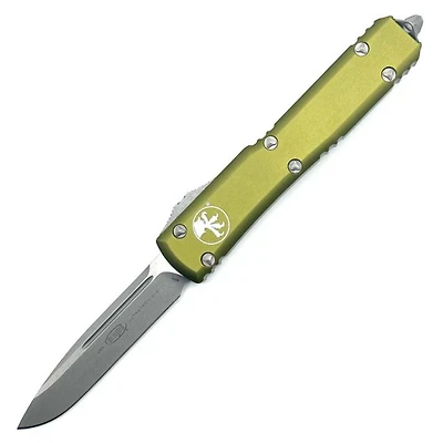 Microtech Ultratech OD Green OTF Knife (3.46" Apocalyptic) 121-10APOD