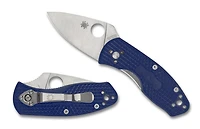 Ambitious Lightweight Knife Blue FRN (2.25" Satin S35VN) Spyderco C148PBL