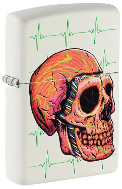 Cyber Skull Design Zippo