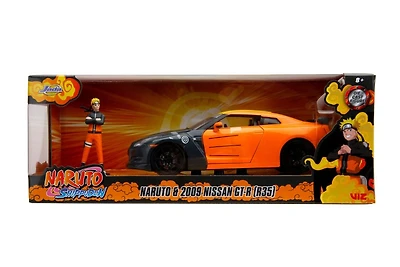 Model Car - 1:24 Naruto & 2009 Nissan GT-R (R35)