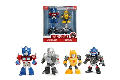 Metalfigs 2.5" - Transformers (4 Pack) [Metal Die-Cast]