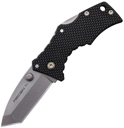 Cold Steel Micro Recon 1 (Tanto) Black G-10 [2" Stonewash 4034 SS]