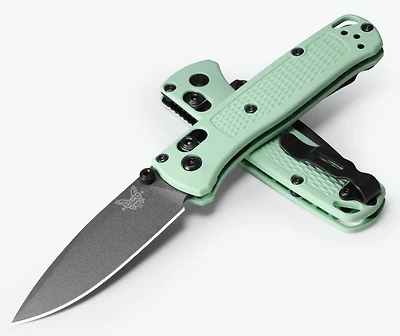 Benchmade Mini Bugout Sea Foam AXIS Pocket Knife (2.80" Gray S30V) 533GY-06