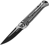 Kershaw Noventa Frame Lock Pocket Knife (3.3" Black/Satin D2)