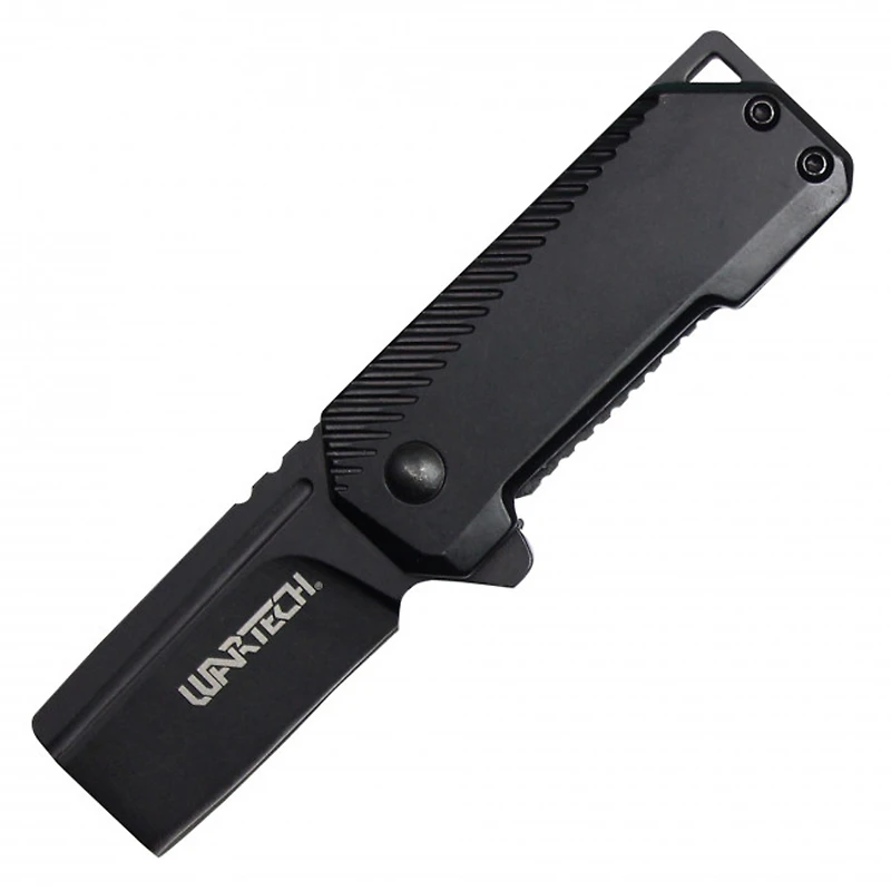 Wartech Micro Razor (Black) A/O Pocket Knife [Black 3Cr13]