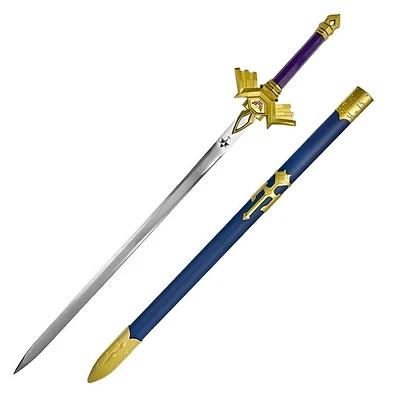Zelda Sword (Purple Handle) with Scabbard