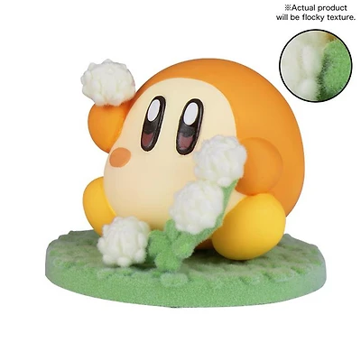 Figure Anime - (WADDLE DEE) KIRBY Fluffy Puffy MINE - PLAY IN THE FLOWER