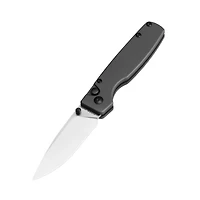 Original (XL) Button Lock [Aluminium] Pocket Knife (3.27" Stonewash 154CM) Kizer Cutlery V4605C2