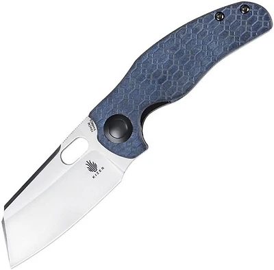 Sheepdog C01C (Blue Richlite) Liner Lock Pocket Knife [3.30" Satin 154CM] Kizer Cutlery V4488C3