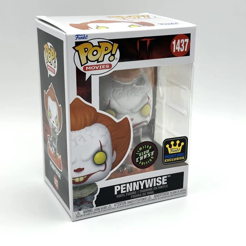 Funko POP Chase - IT (2017) Pennywise Dancing [Glow In The Dark] (Specialty Series) [1437]