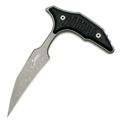 Microtech Bee Black G-10 Fixed Blade w/ Kydex (2.5" Apocalyptic) Signature Series 218-10APGTBKS