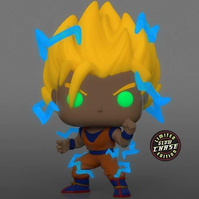 Funko POP Chase Super Saiyan 2 Goku (Glow-in-the-Dark) "Dragon Ball Z" PX [865]
