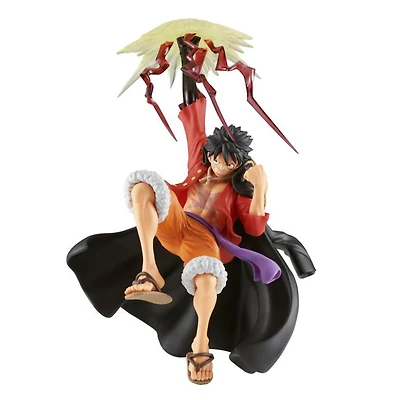 Figure Anime - (Monkey D Luffy II) One Piece Battle Record Collection