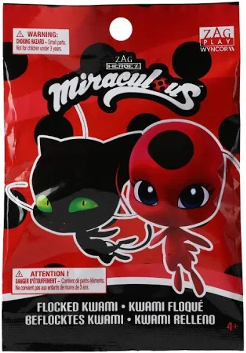 Blind Bag - Miraculous Kwami Flocked Mystery Figure Pack [1 Random Bag]