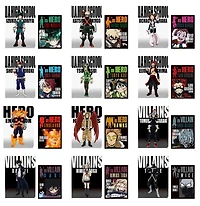 Ichiban Kuji Folder & Sticker Set (I Prize) "My Hero Academia Hero vs Villains" (1 Random Bag)