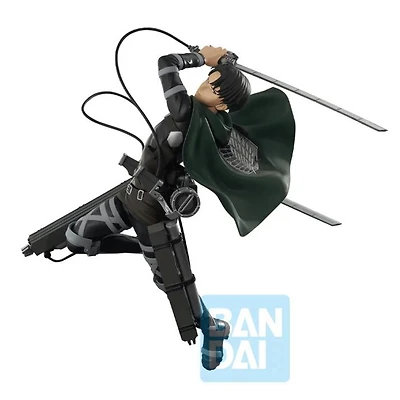 Figure Bandai - Levi Ackerman (Freedom Seeking) "Attack on Titan", Bandai Spirits Ichibansho